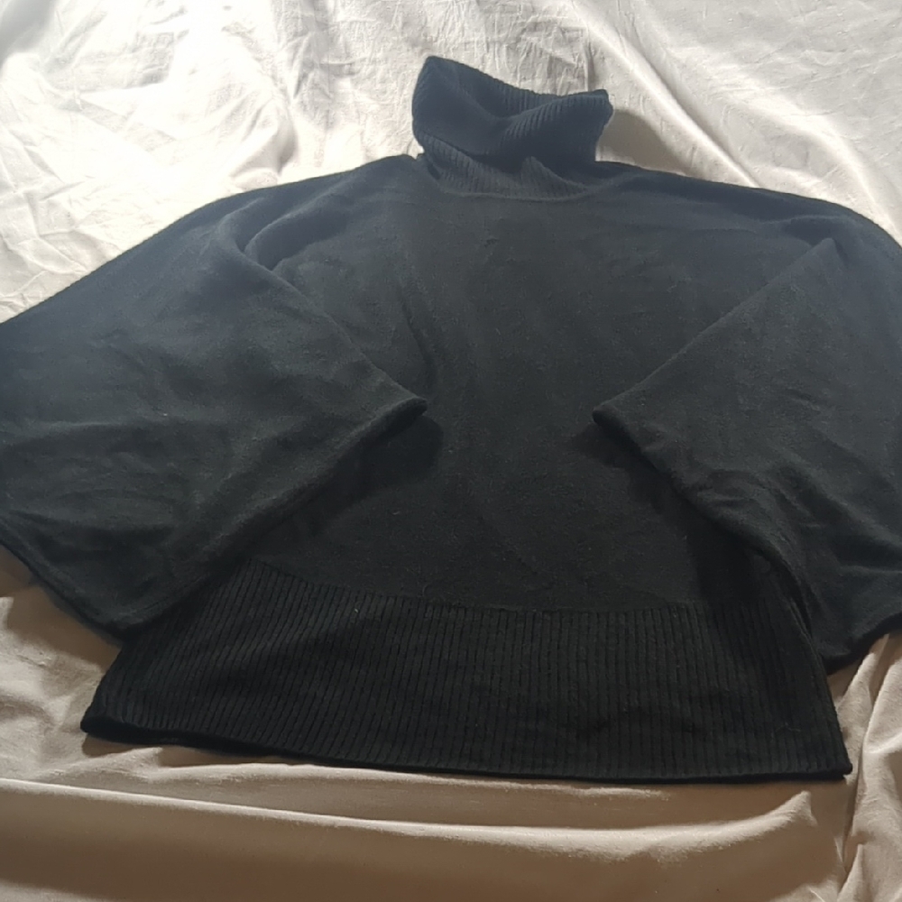 Vertigo Paris Charcoal Turtleneck Sweater